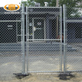 Galvanized 36 inch chain link diamond mesh gate